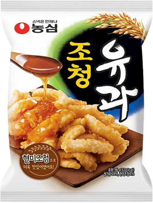 농심 조청유과, 96g, 1개