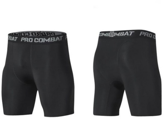 [1+1] SupplyPro 남자 5부 스포츠 레깅스 타이즈