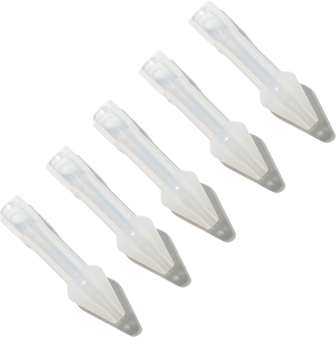 메이크앤 실리콘 석션팁 석션 콧물 흡입기 노즈팁, 1호(소형), 5개