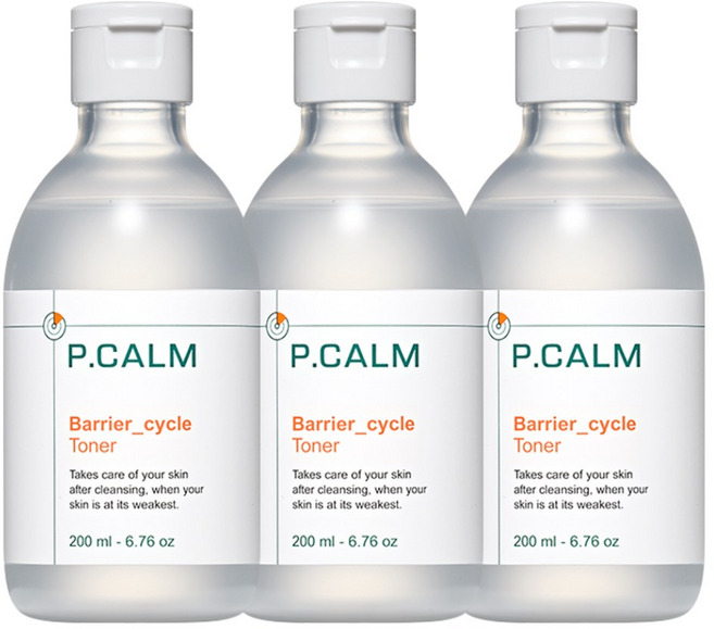 피캄 베리어 사이클 토너, 200ml, 3개