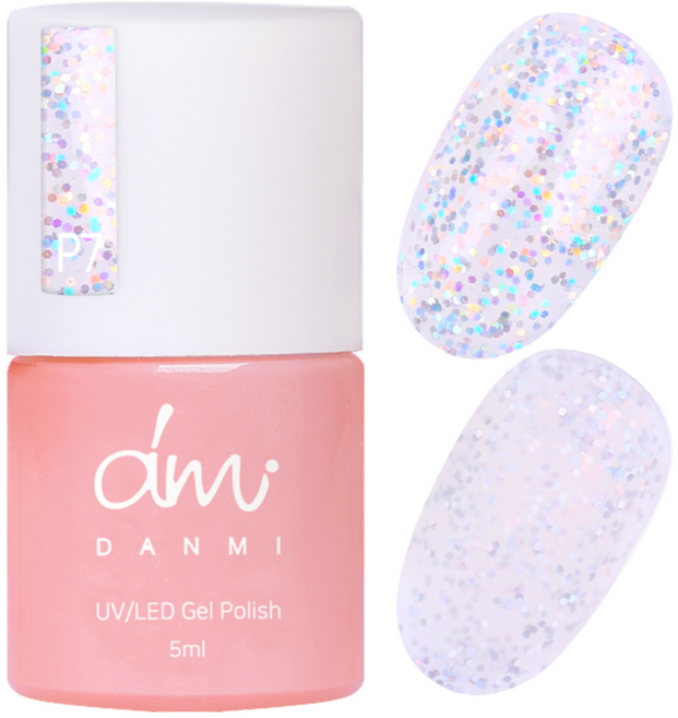 단미 컬러 젤네일, P7 홀로그램파티, 5ml, 1개