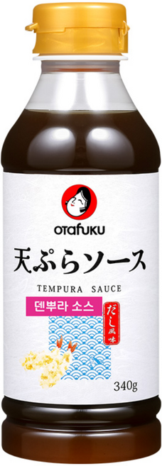 오타후쿠 덴뿌라 소스 튀김 텐동 돈부리 일본 소스 덮밥 생선구이 340g 1개