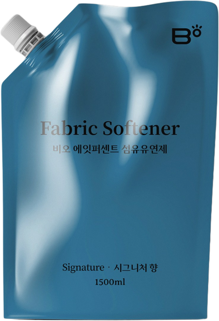 비오 에잇퍼센트 유아 섬유유연제 시그니처향 1.5L, 1개