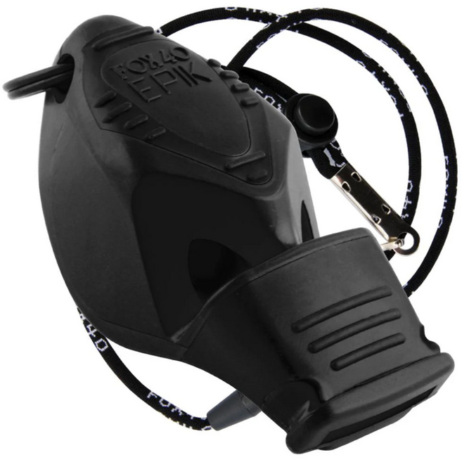 폭스40 에픽 CMG 8803 시리즈 CMG 호각 호루라기 휘슬, 8803-0008 [블랙], 1개