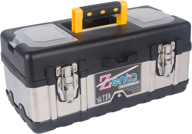 더블헥사곤 스테인리스 공구함 스텐 철재 스테인레스 17형 중형, 1개