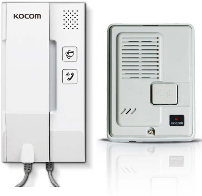 코콤 인터폰 아파트용 주택용 경비실용 현관 도어벨, 7.KIP-332A 모기+DS-2D AC
