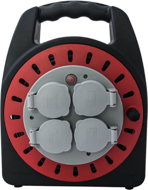 세이즈 전기릴선 X2-IP-20M-1.5SQ 레드 캠핑릴선, 20m, 1개