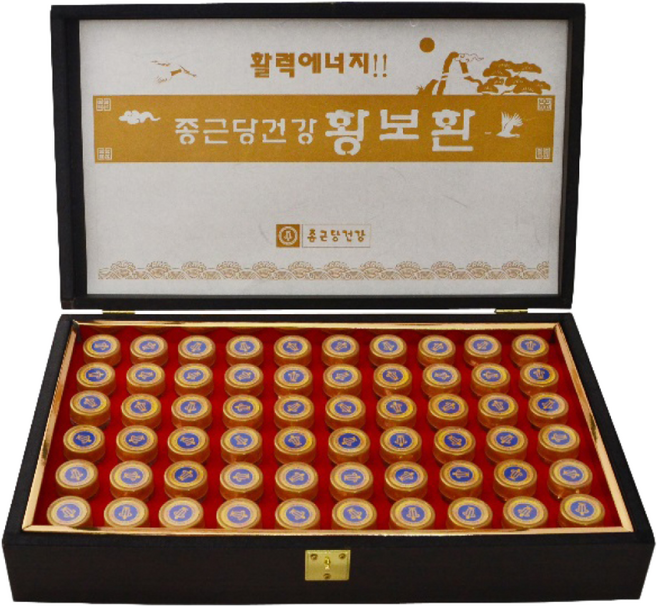 종근당 황보환 침향 녹용 인삼 산수유 한약재 건강환 부모님 스승님 선물세트