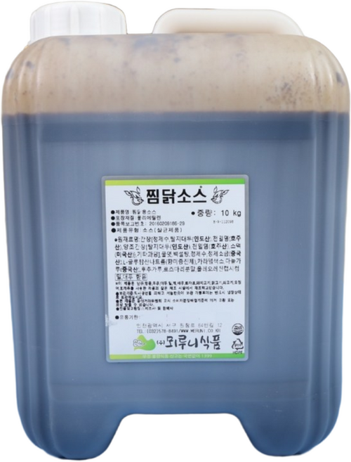 뫼루니식품 안동 찜닭소스 10KG 찜닭양념 간장, 1개
