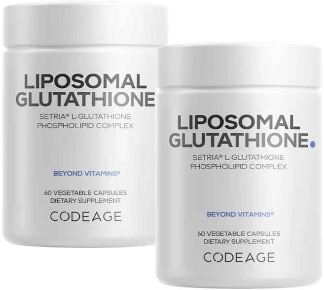 코드에이지 리포조말 리포좀 글루타치온 500mg 60캡슐 Liposomal, 60정, 2개 - 쿠팡