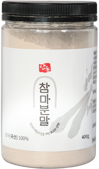 안동마Day 껍질 벗긴 안동 참마가루 통분말 마분말 마가루, 1개, 400g