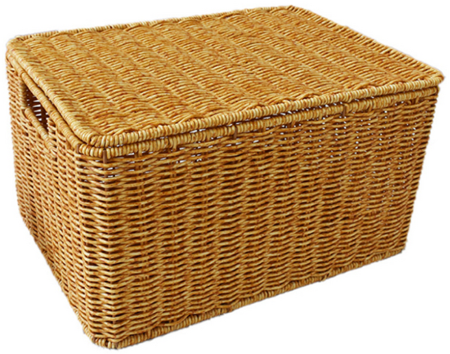 마벨인홈 피크닉 라탄 바구니, 브라운, 1개