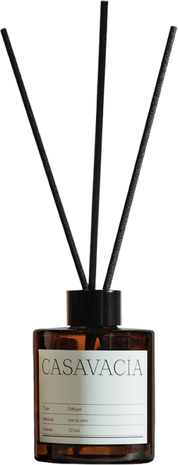 카사바시아 욕실 신발장 디퓨저 방향제, 1개, 125ml, 암브레트9