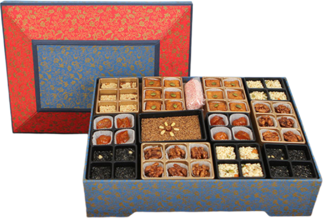 홍천명품한과 정성 한지중 수제 한과선물세트, 1개