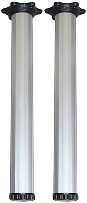 리폼플러스 식탁다리 700mm 2개입 테이블다리 책상다리, 줄무늬 실버