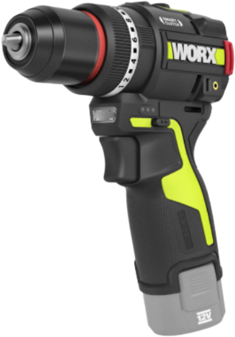 웍스 12V 충전 해머 드릴 WU135T.9 베어툴 BL 스마트클러치, 1