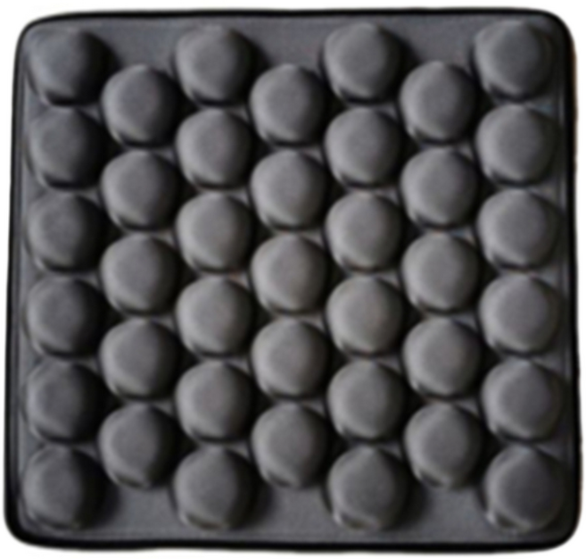 조씨네 휠체어 욕창 방지 어르신 엉덩이 방석 에어 쿠션, 1개, 엠보싱 블랙