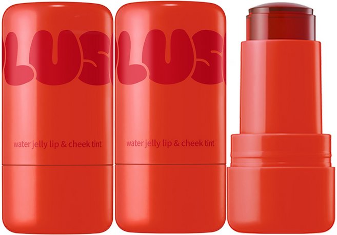 플러쉬 워터젤리틴트 립 앤 치크, 워터멜롱, 3개