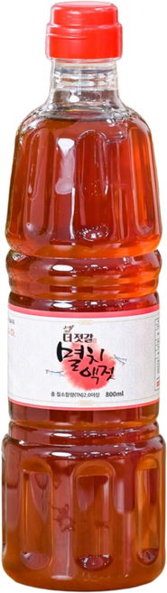 (주)더젓갈 멸치액젓, 800ml, 1개
