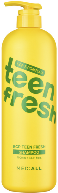 메디올 알시피 틴 프레시 샴푸 청소년 지성두피케어, 1개, 1L