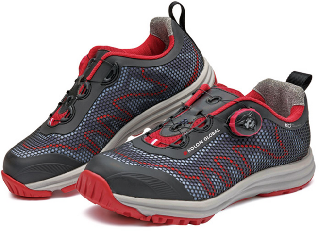 코오롱 안전화 F-415D 다이얼락 메쉬