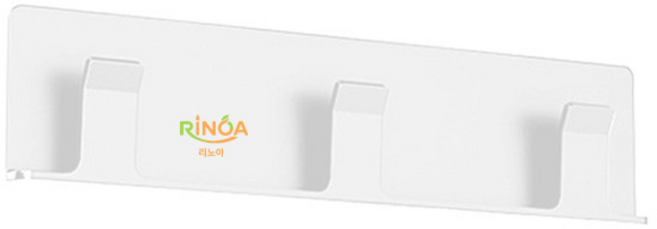 리노아 무타공 벽걸이 컵걸이 컵거치대 컵홀더 물빠짐 주방정리 인테리어, 1개, 화이트a