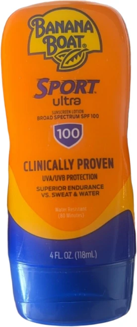 내일도착 보장(쿠팡창고에서 배송) 바나나 보트 울트라스포츠 썬크림 SPF 100 118ml, 1개 - 쿠팡