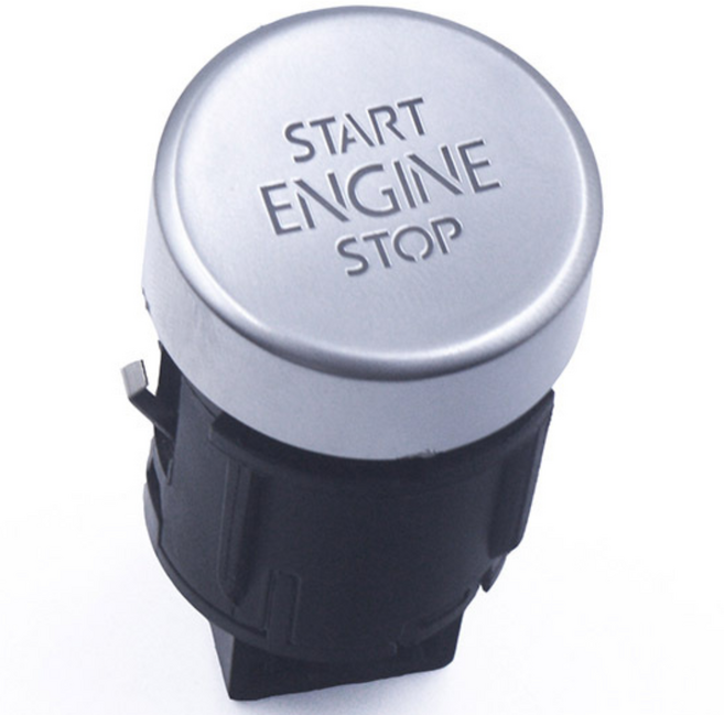 폭스바겐 전차종 및 티구안 스타트버튼 5N0 959 839 용품, 실버, 1개, 파사트7세대/TSI OEM