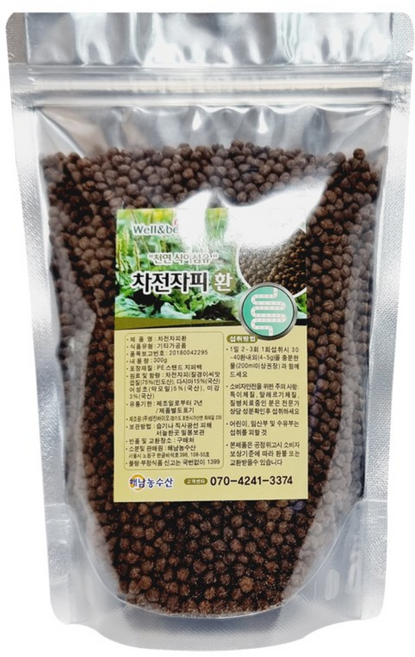 해남농수산 차전자피 환 식이섬유, 500g, 1개