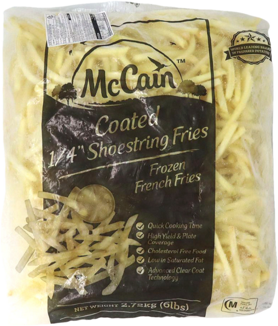 맥케인 플라보라스트 코티드 슈스트링 감자튀김 2.72kg, 1개