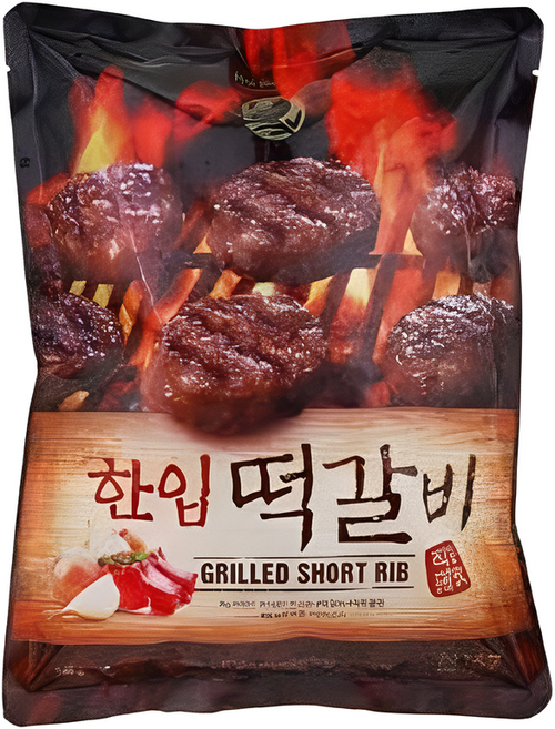 노브랜드 한입 떡갈비, 740g, 2개
