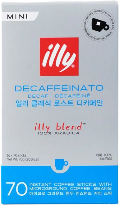 일리 클래식로스트 디카페인 미니 1g, 70개입, 1개