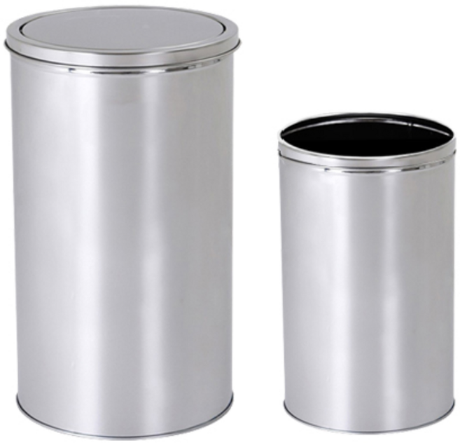 인테리어 호텔 뱅뱅이 무뚜껑 스윙 휴지통 모음(8L 10L 12L 16L 20L), 무뚜껑 휴지통 20L, 1개