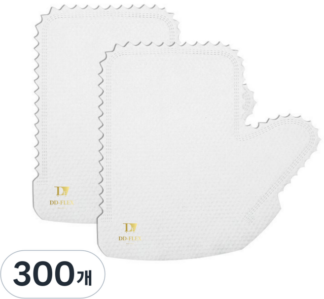 디디플렉스 다용도 부직포 청소 장갑, 화이트, 300개