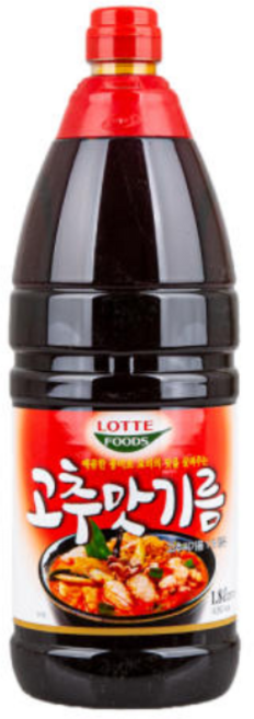 롯데푸드 고추맛기름 1.8L 2개