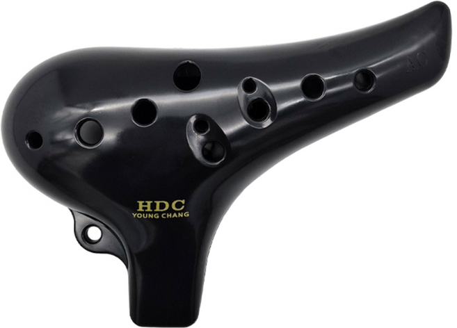 HDC영창 프리미엄 블랙 에디션 알토(Alto C Key) 오카리나 친환경 패브릭 케이스, 1개, YO-150
