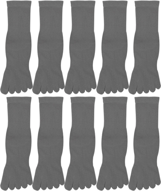 유니미스 남성 국산 면100 무좀양말 발가락양말 10켤레