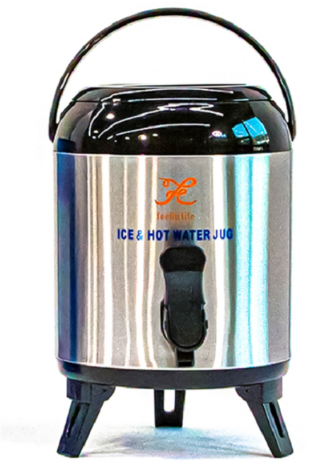 필하이 대용량 보냉보온물통 스테인레스 워터저그 B타입 3L(실용량 2.8L), 혼합색상, 3L