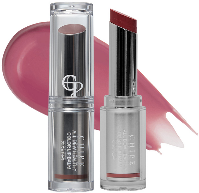치페 올 듀 헬시 컬러 립 밤, 02호 아이스 와인, 1개