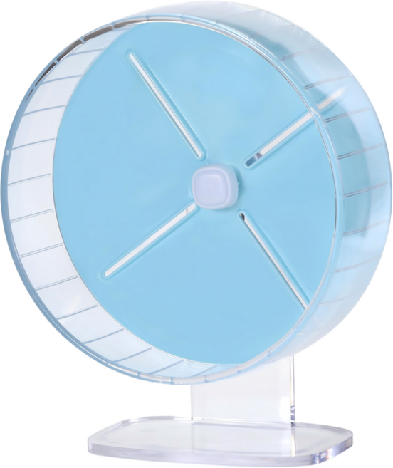 ZENOTREK 햄스터 고슴도치 유주얼리 러닝 휠 무소음 쳇바퀴 20cm 26cm, 1개, 26cm스카이블루