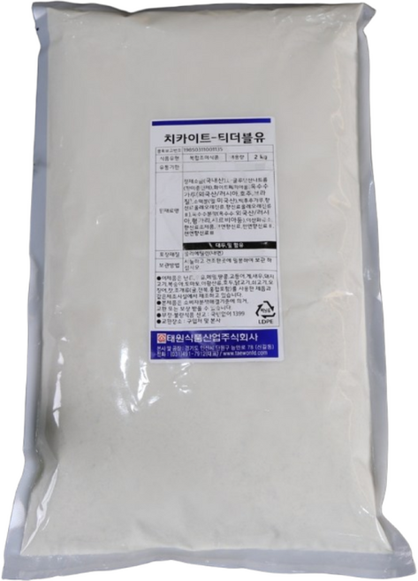 태원식품 치킨염지제 칙카이트 TW 2KG 치카이드 치카이트 칙카이드 닭염지제, 1개