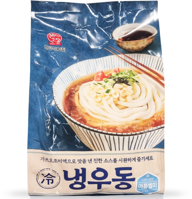 본고장 냉우동 (4인분) 217g X 4입, 1개, 868g