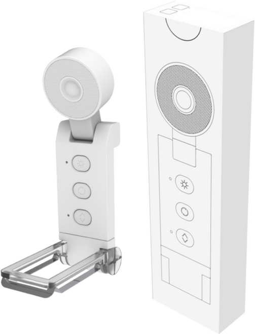 카챈트라 집게독서등 클립독서등 북라이트 침대독서등, 화이트