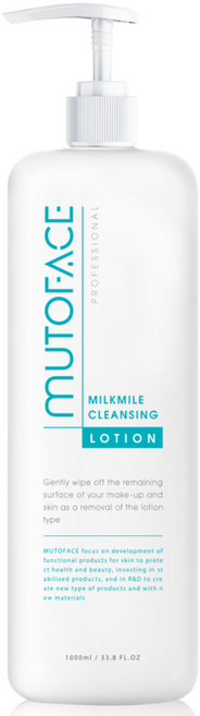 뮤토페이스 피부과 대용량 리무버 모공 코피지/블랙헤드 녹이기 밀크마일클렌징로션1000ml, 1L, 1개