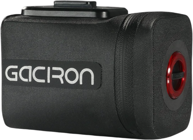 GACIRON 자전거안장가방 + 마그네틱 스마트 후미등 세트 / 스마트브레이크 감지 / 출발 자동 점등 / 수면모드, BIRDNEST-100(소형), 블랙, 1개