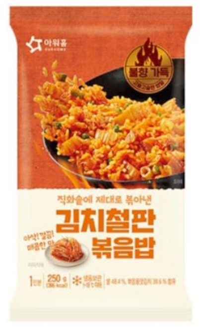 아워홈 김치철판 볶음밥 250g x 30개