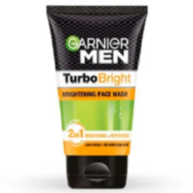 Garnier Men Face Wash Turbo Bright Brightening, 1개, 100g - 쿠팡