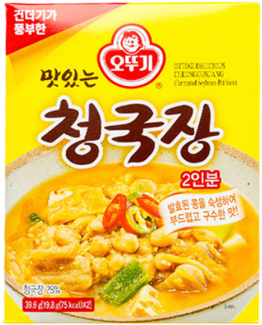 오뚜기 맛있는 청국장, 39.6g, 12개