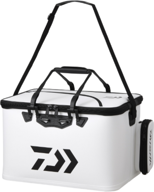 다이와 낚시 밑밥통 살림통 물고기가방 D40(B) 화이트
