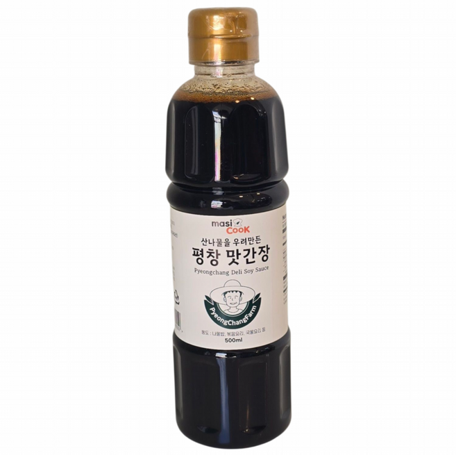 산나물을 우려만들어 감칠맛이 좋은 다용도 만능간장 평창맛간장 500ml, 1개